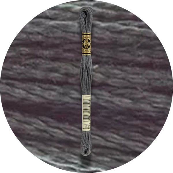 DMC Mouliné Spécial 25 Broderigarn, Ensfarvet, Neutrale nuancer